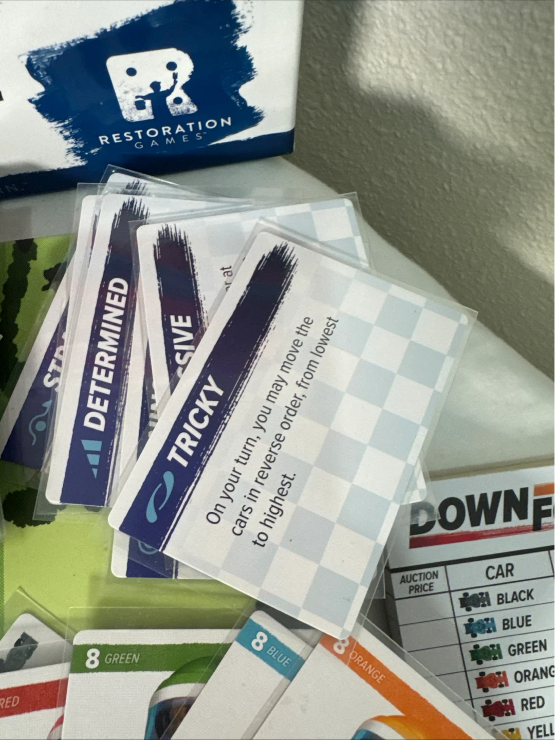 Downforce Board Game by Wolfgang Kramer & Reinhard Staupe - photo 5