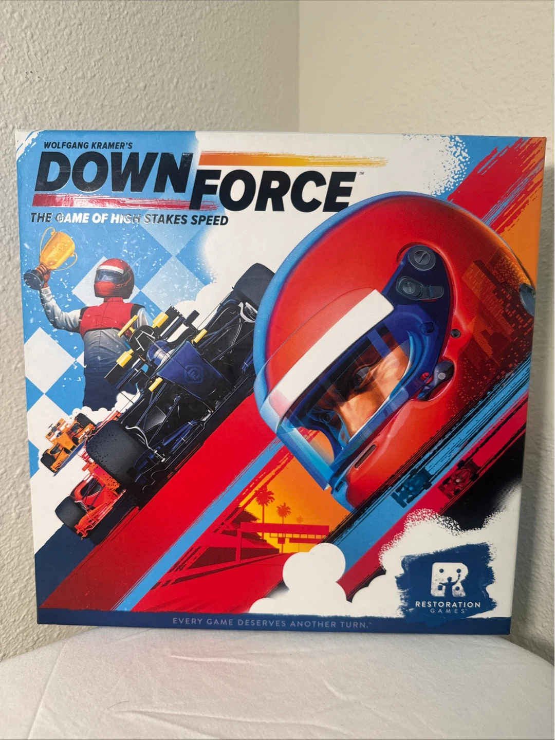 Downforce Board Game by Wolfgang Kramer & Reinhard Staupe