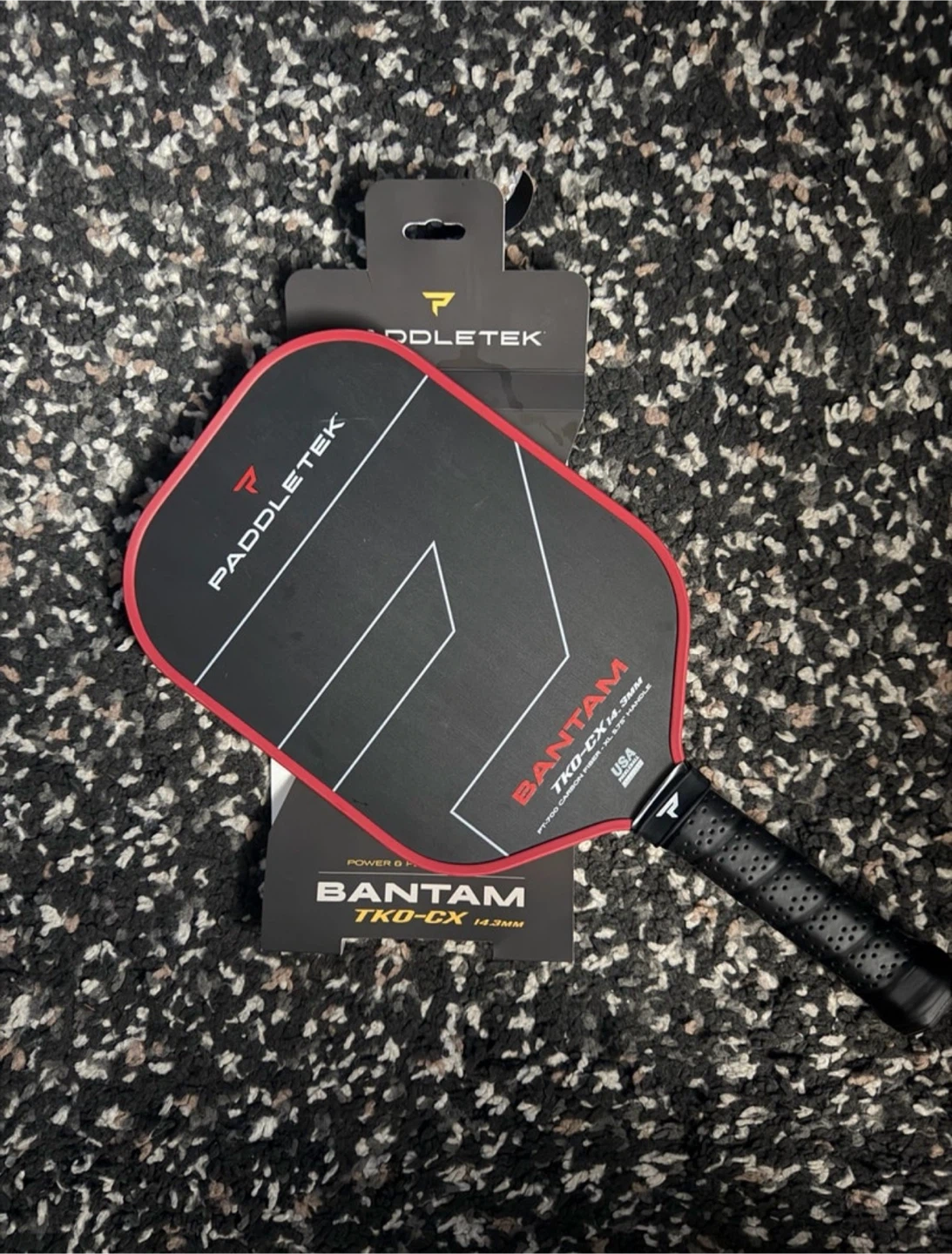 PaddleTek Bantam TKO-CX 14.3MM Pickleball Paddle