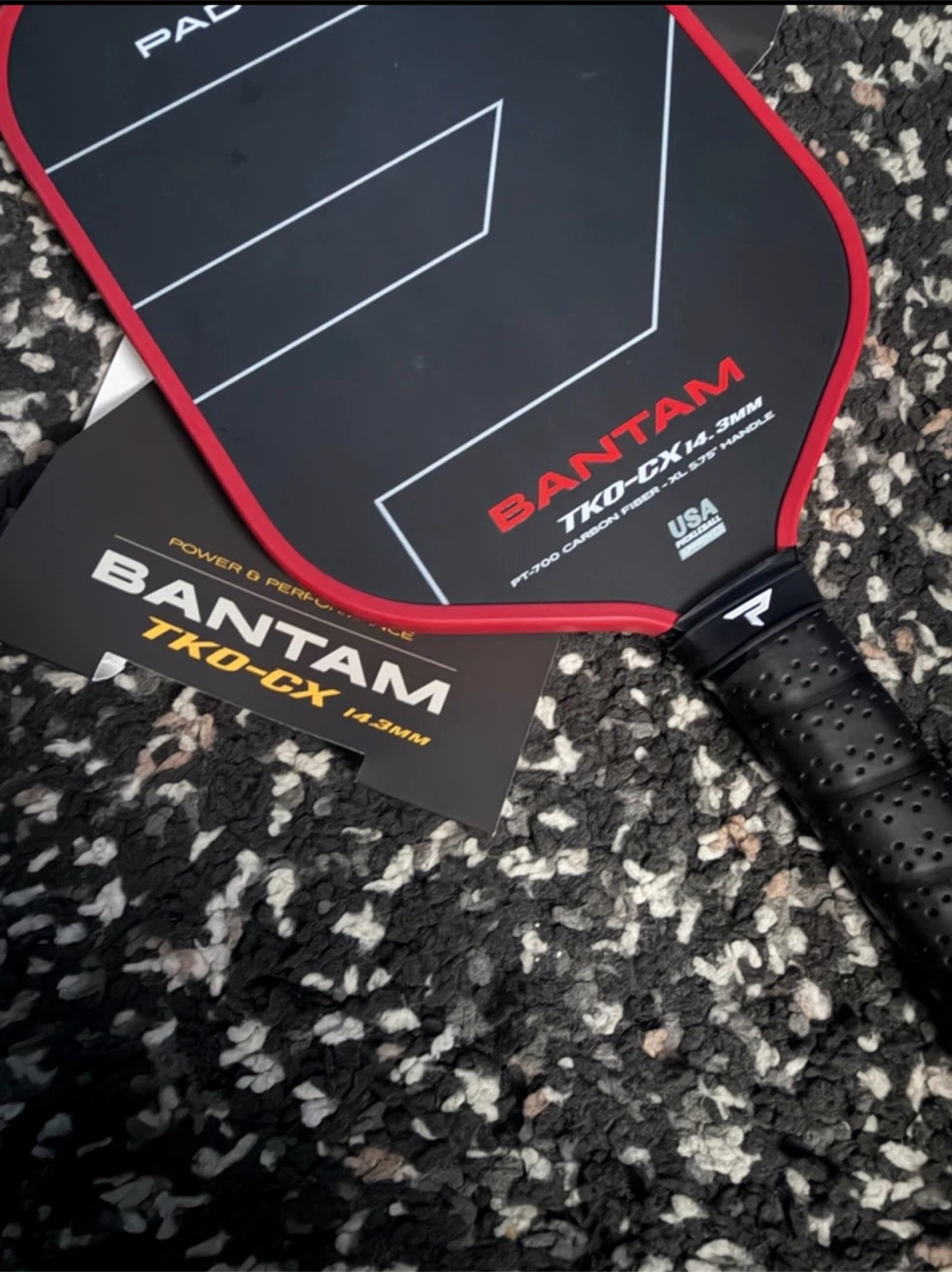 PaddleTek Bantam TKO-CX 14.3MM Pickleball Paddle - photo 2