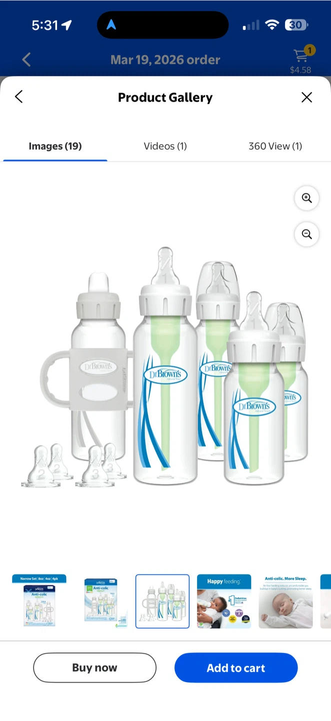 Dr. Brown's Anti-Colic Baby Bottle Gift Set BPA-Free - photo 2
