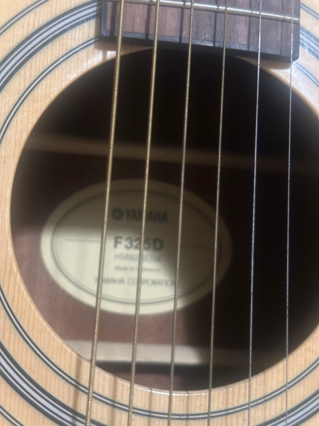 Yamaha Acoustic Guitar - photo 3