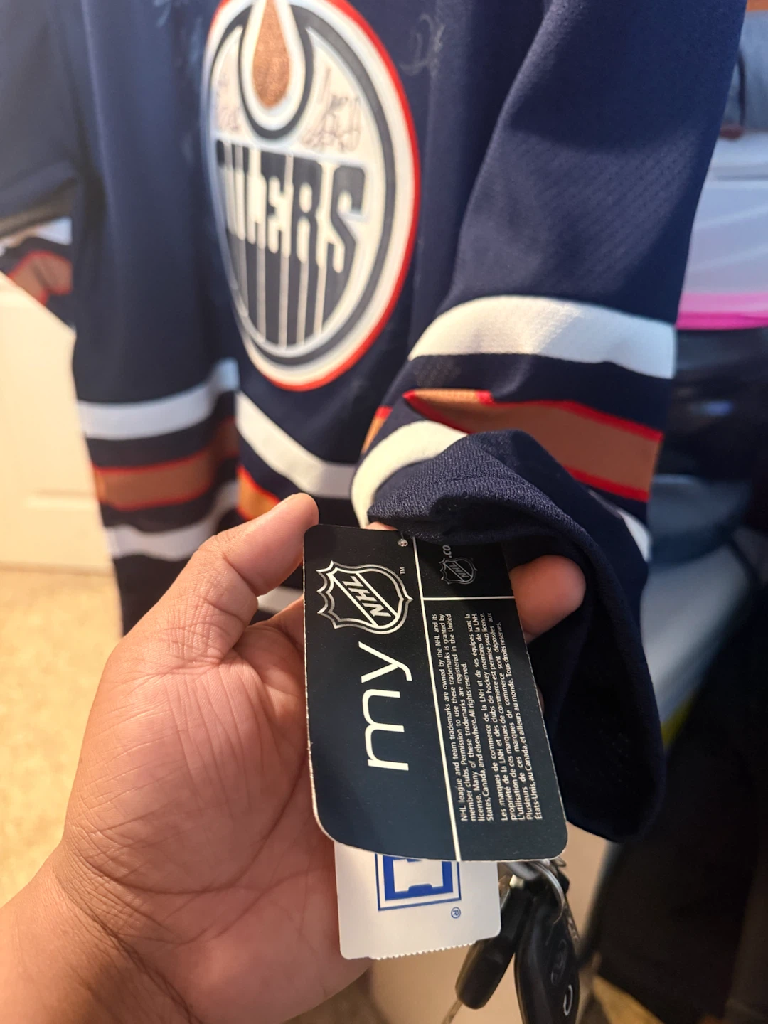 Autograph Oilers Hockey Jersey - photo 3