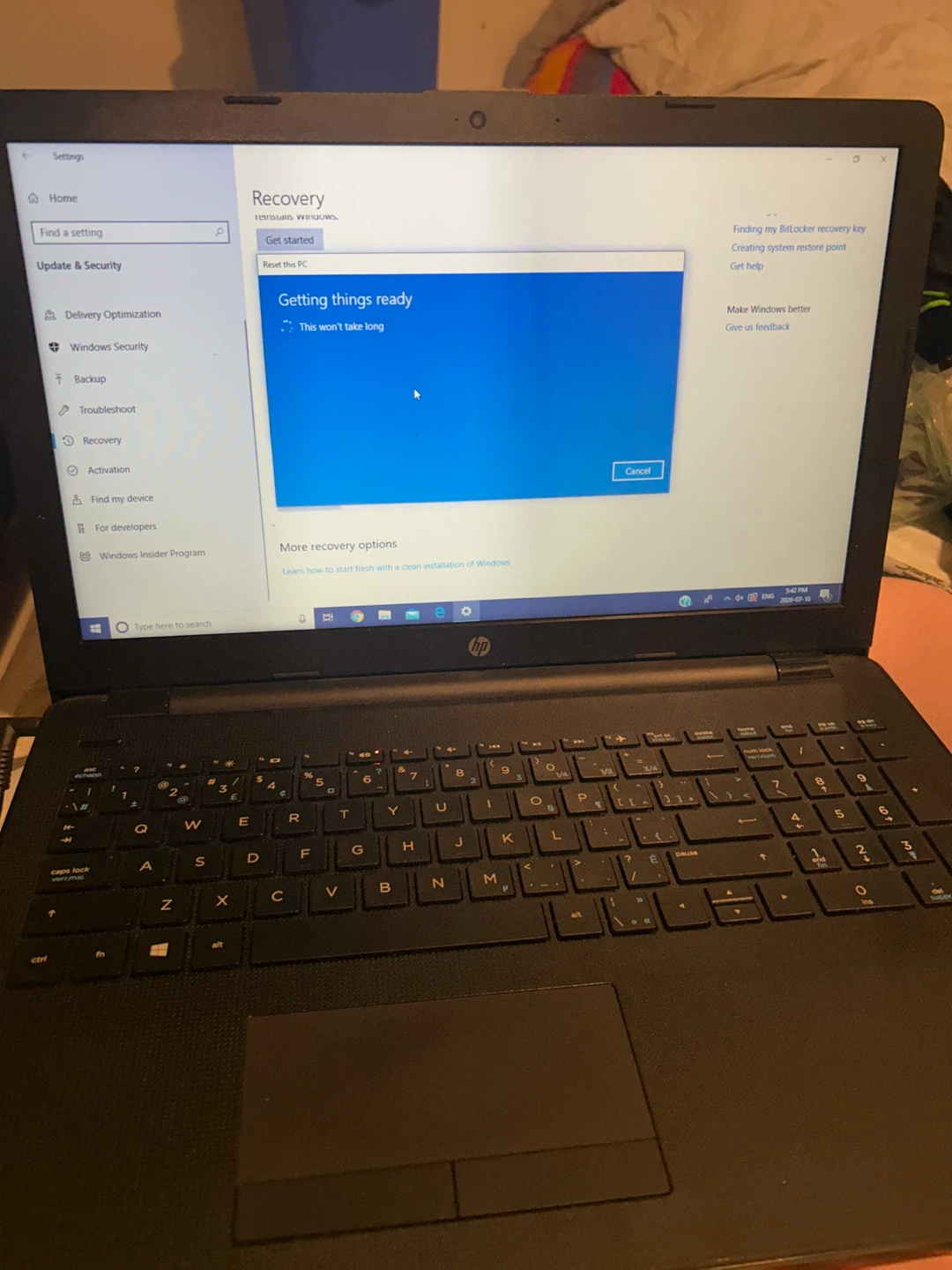 Hp laptop