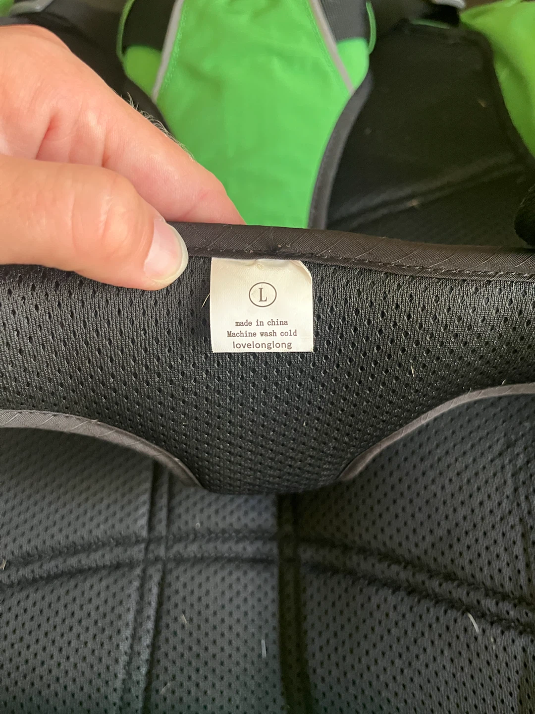Lovelonglong Dog daypack Size L Green - photo 3