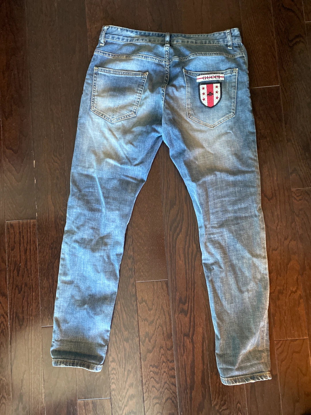 Gucci Distressed Denim Jeans