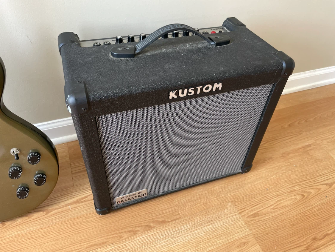 Ibanez Electric Guitar and Kustom Guitar Amplifier - photo 3