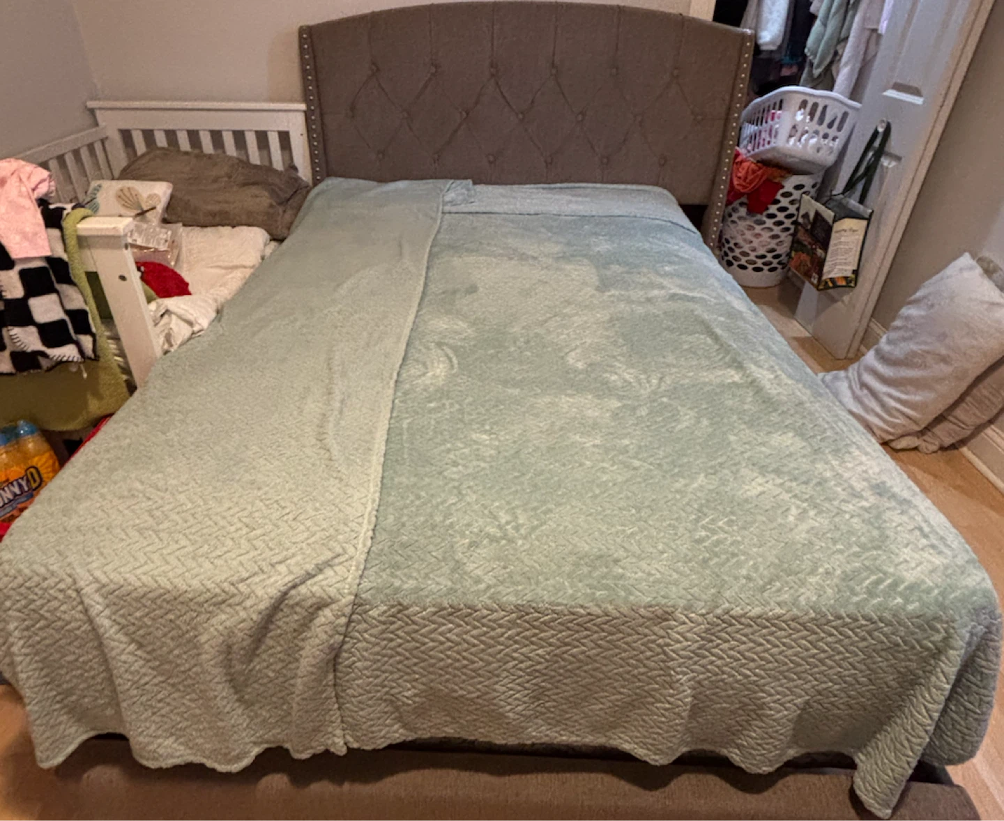 Upholstered Tufted Headboard