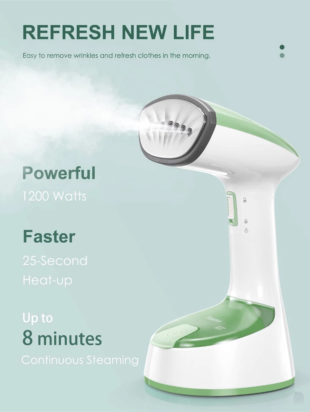 Renaak Portable Fabric Steamer - photo 2