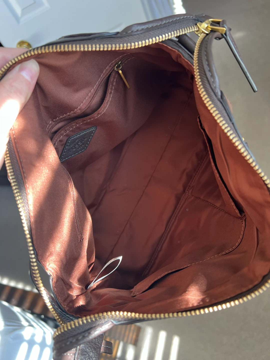 Fossil Brown Satchel Bag - photo 5