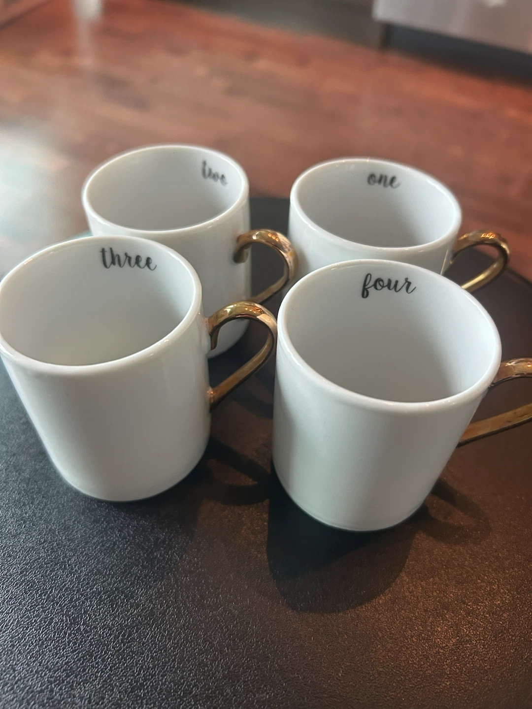 Set of 4 espresso cups