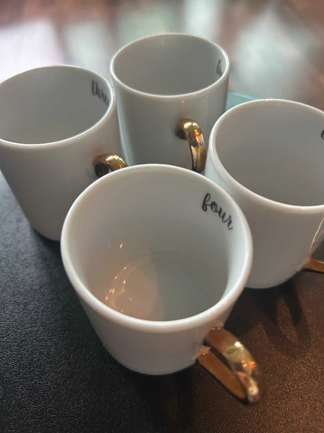 Set of 4 espresso cups - photo 3