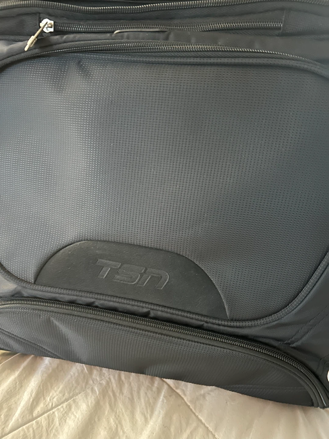 Black TSN Branded Laptop Bag With Wheels - photo 4