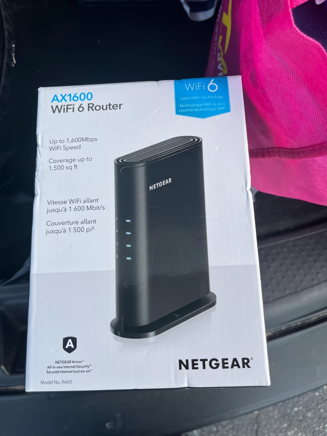 NETGEAR AX1600 WiFi 6 Router (RAX5)
