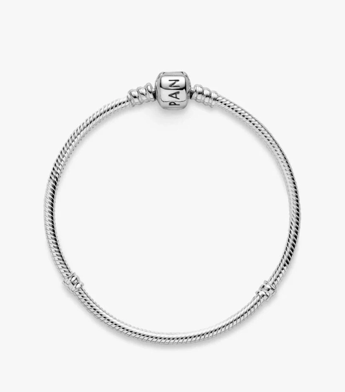 Brand New Pandora Sterling Silver Snake Chain Bracelet – 21 cm - photo 5