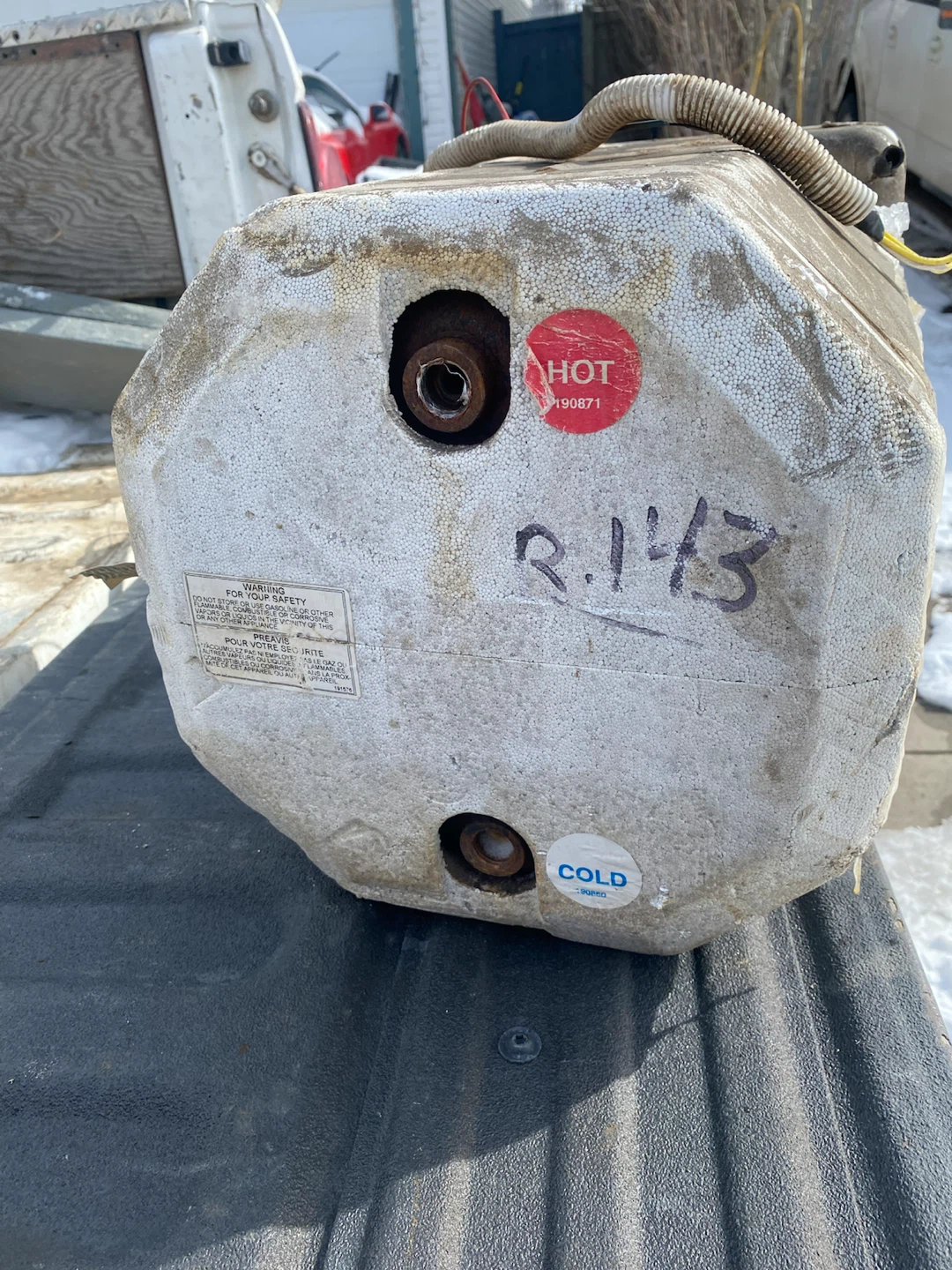 Water Heater Component for RV