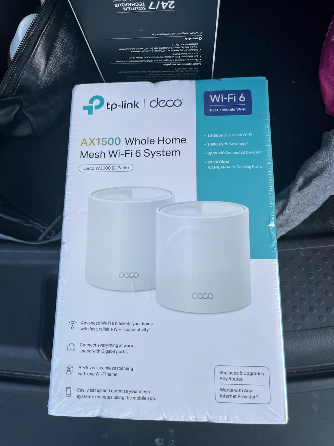 TP-Link Deco AX1500 Whole Home Mesh Wi-Fi 6 System