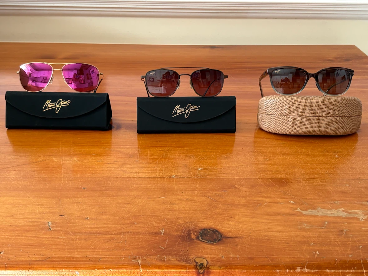 3 pairs brand new women’s Maui Jim Sunglasses - photo 4