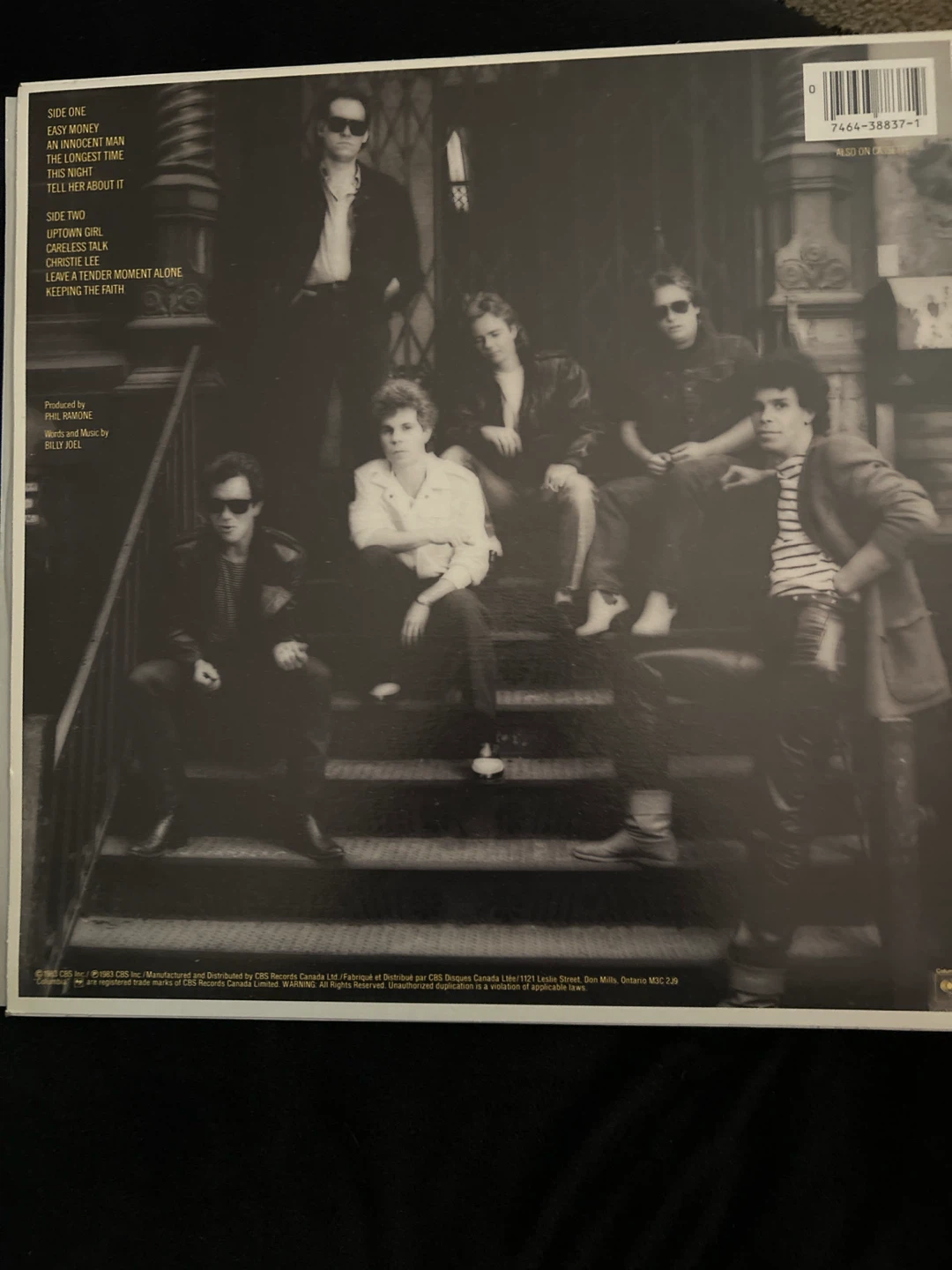 Billy Joel An Innocent Man Vinyl Record - photo 2