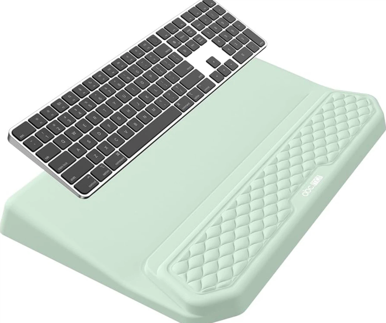 2-in-1 Ergonomic Keyboard Stand with Wrist Rest (Green) - photo 3
