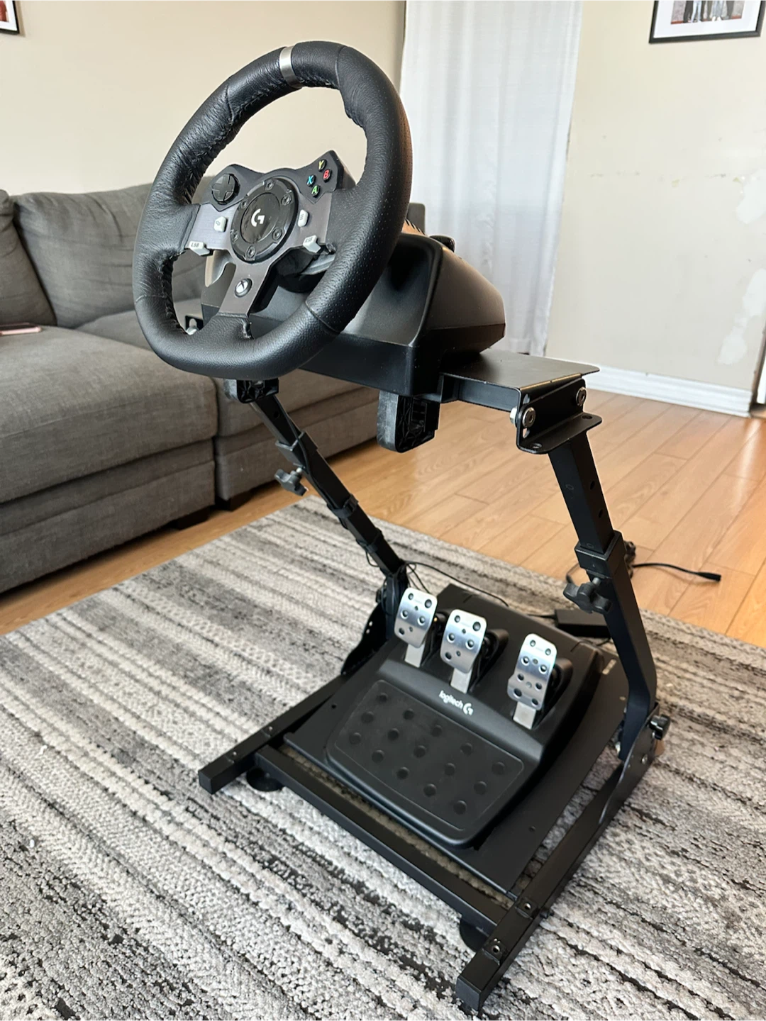 Logitech G920 Driving Force Racing Wheel and Pedals - photo 4