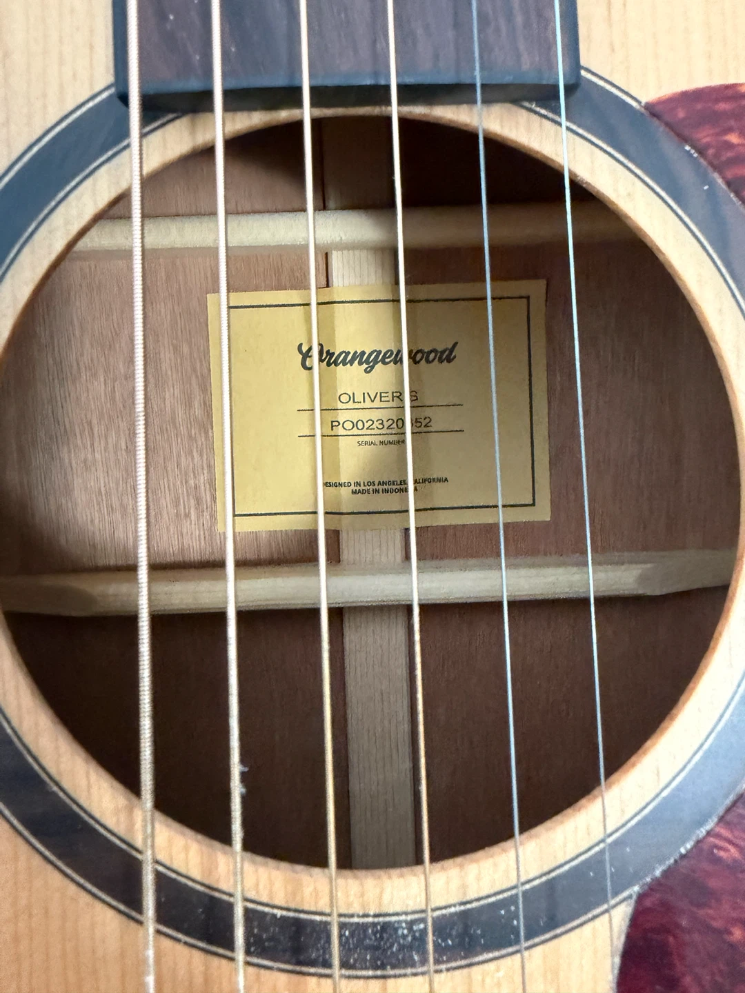Orangewood Oliver S Acoustic Guitar - photo 3