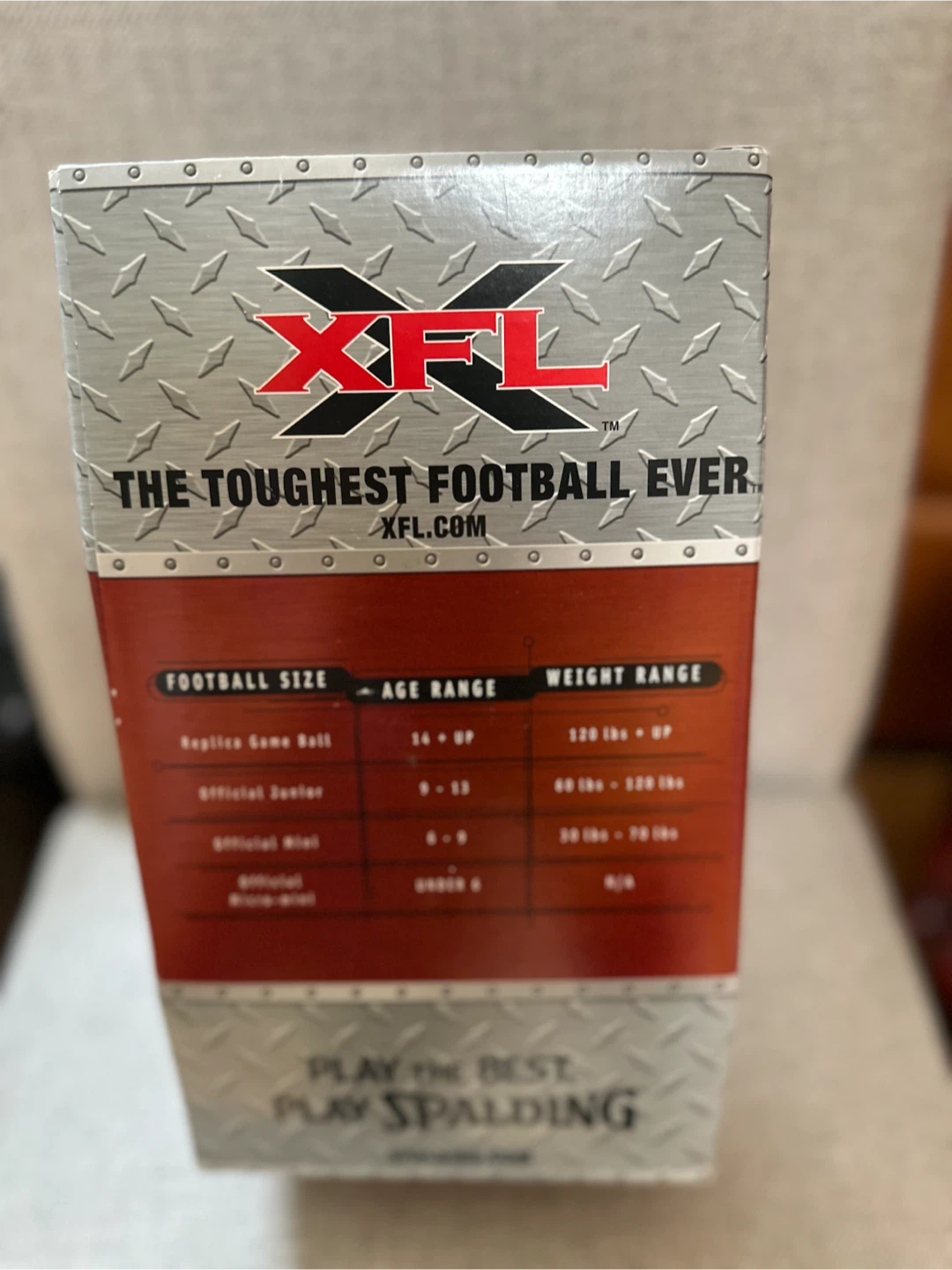 XFL Replica Game Football by Spalding - photo 2