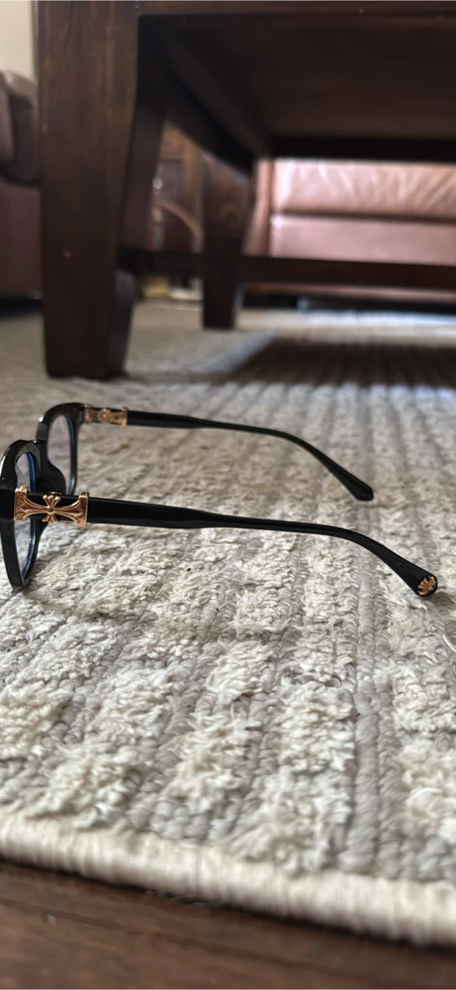 Chrome heart glasses - photo 4