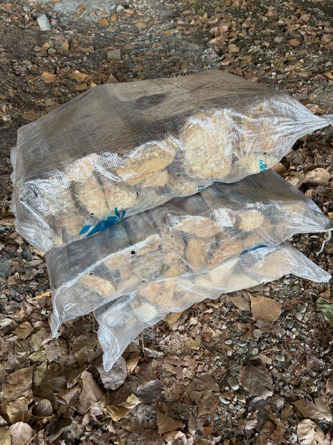 Bag of firewood
