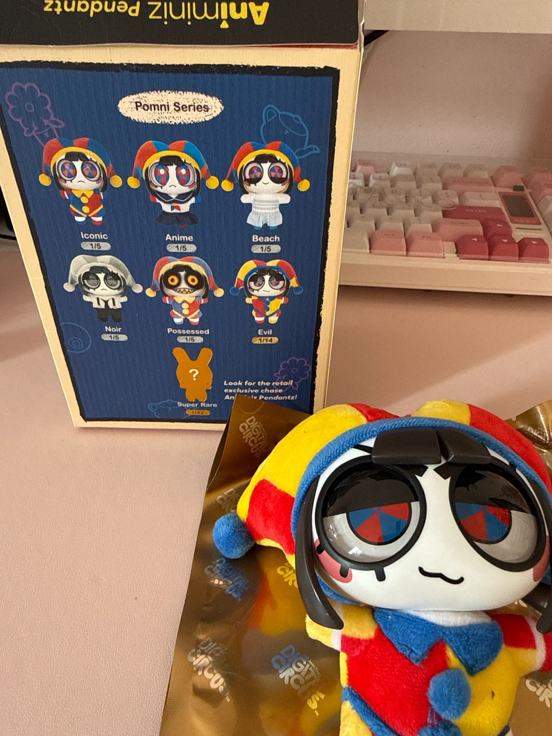 RARE Evil Pomni Animiniz Pendantz—The Amazing Digital Circus - photo 2