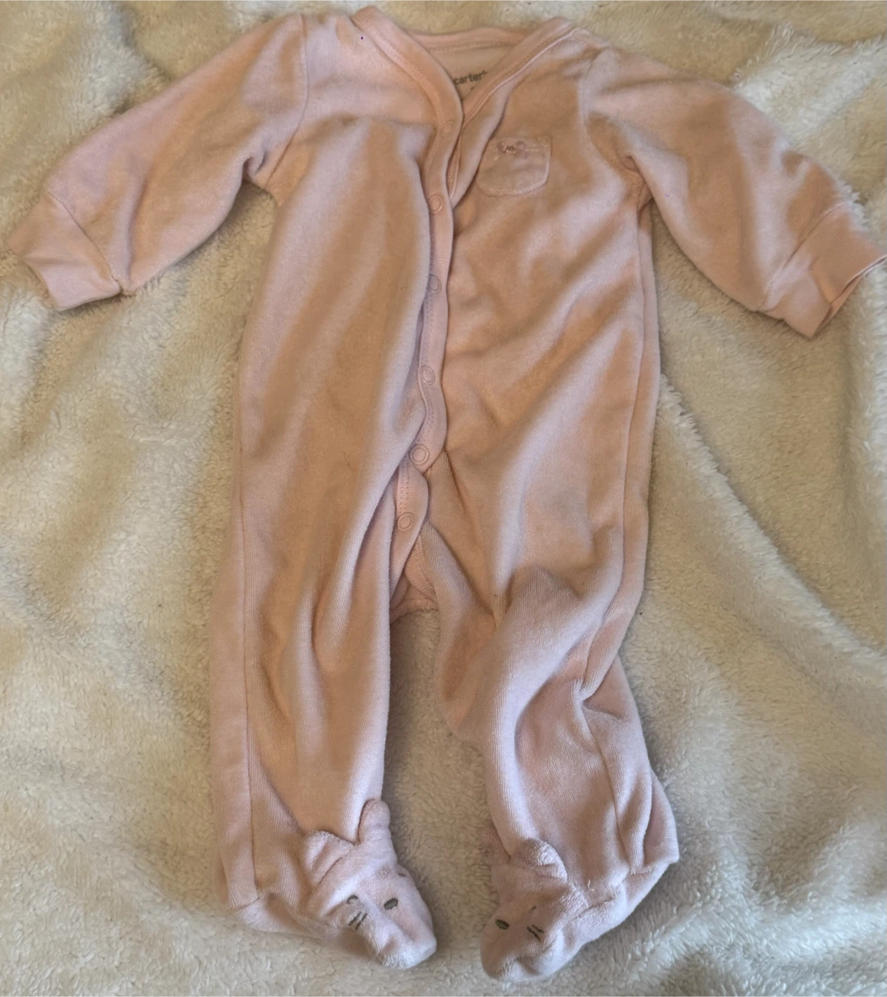 Carter's Pink Footed Pajamas