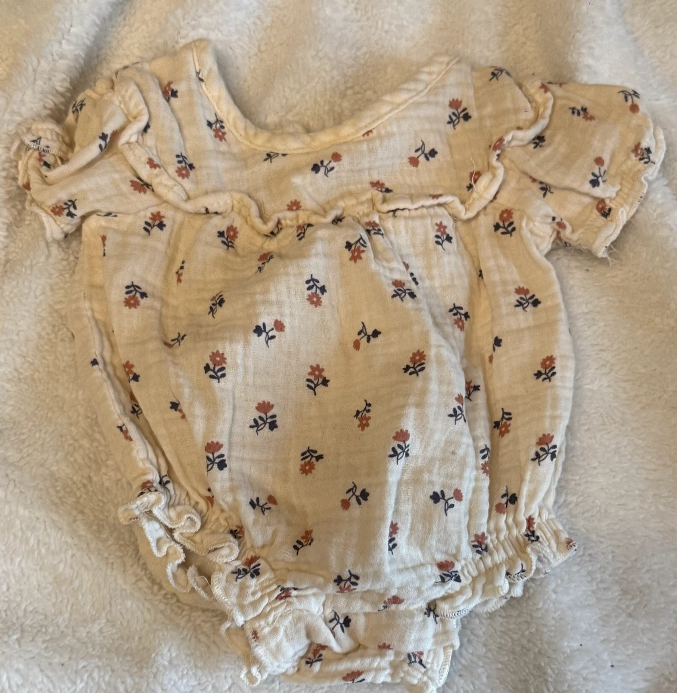 Baby Girl Floral Romper