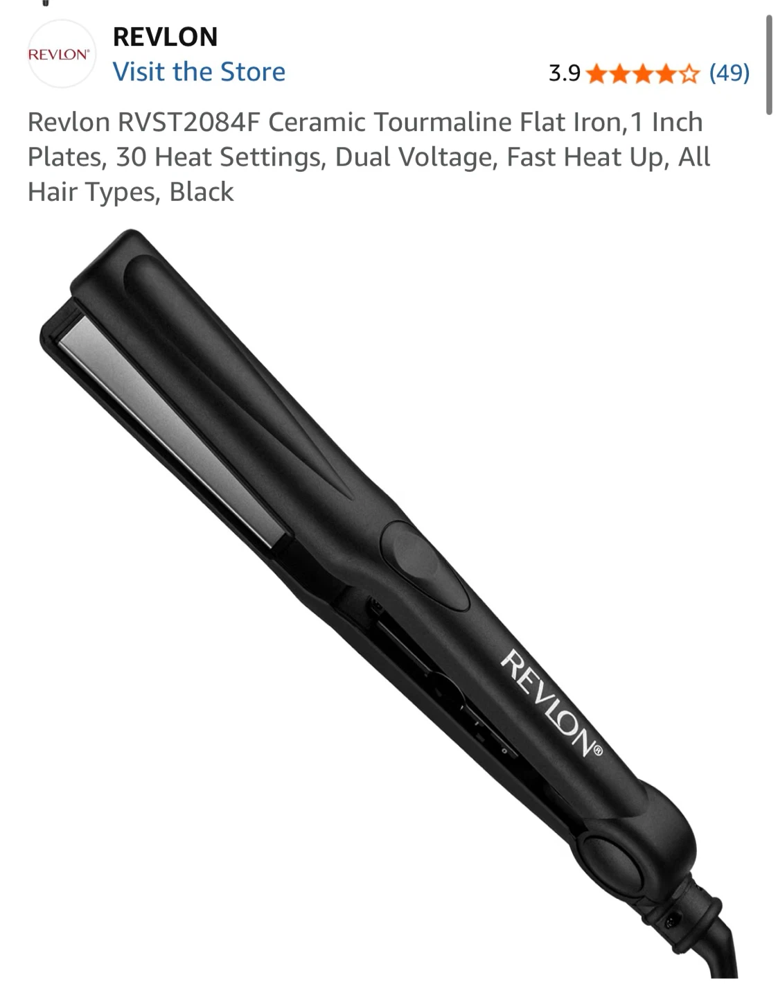Revlon Flat Iron - photo 2