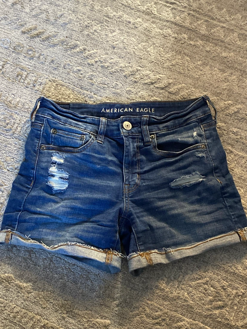 american eagle jean shorts
