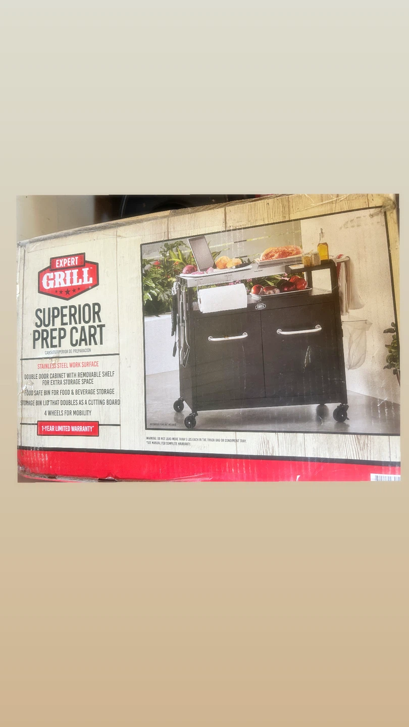 Expert Grill Superior Prep Cart