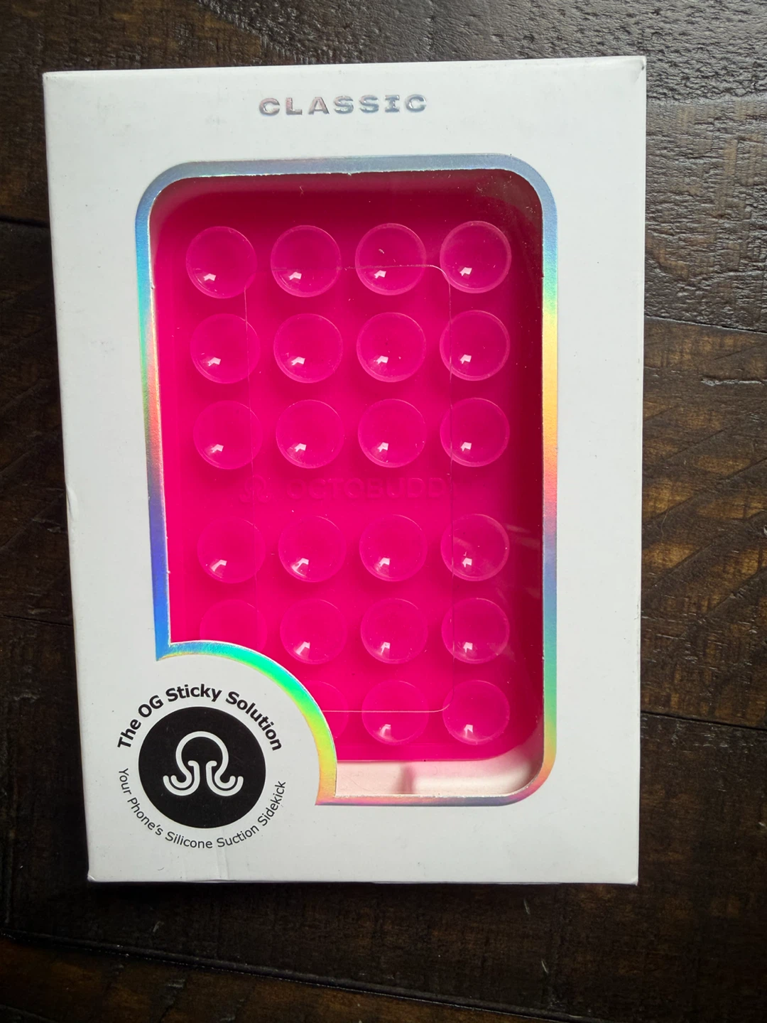 OctoBuddy Suction Cup Phone Holder - PINK!