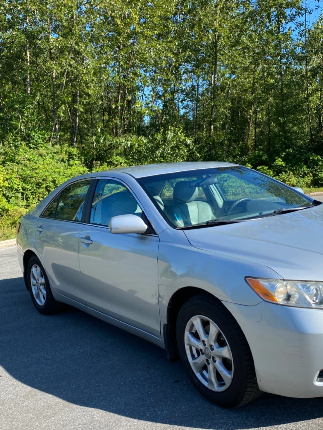 Silver Toyota Camry LE Sedan - photo 2