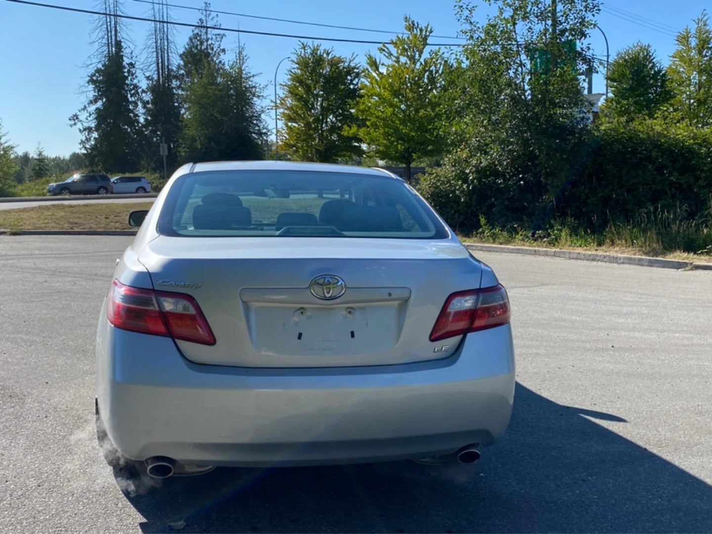 Silver Toyota Camry LE Sedan - photo 4