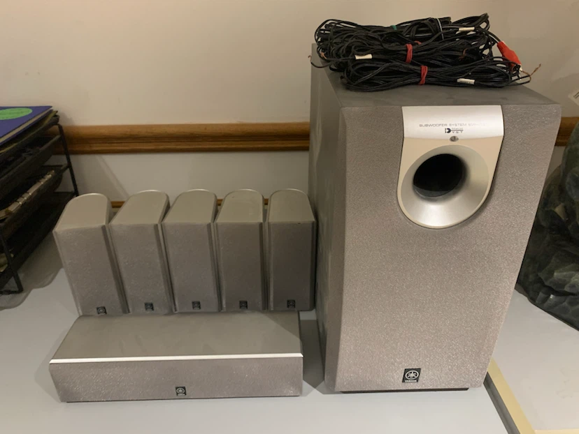 Yamaha SW-P130 Subwoofer w/5 Speakers - photo 5