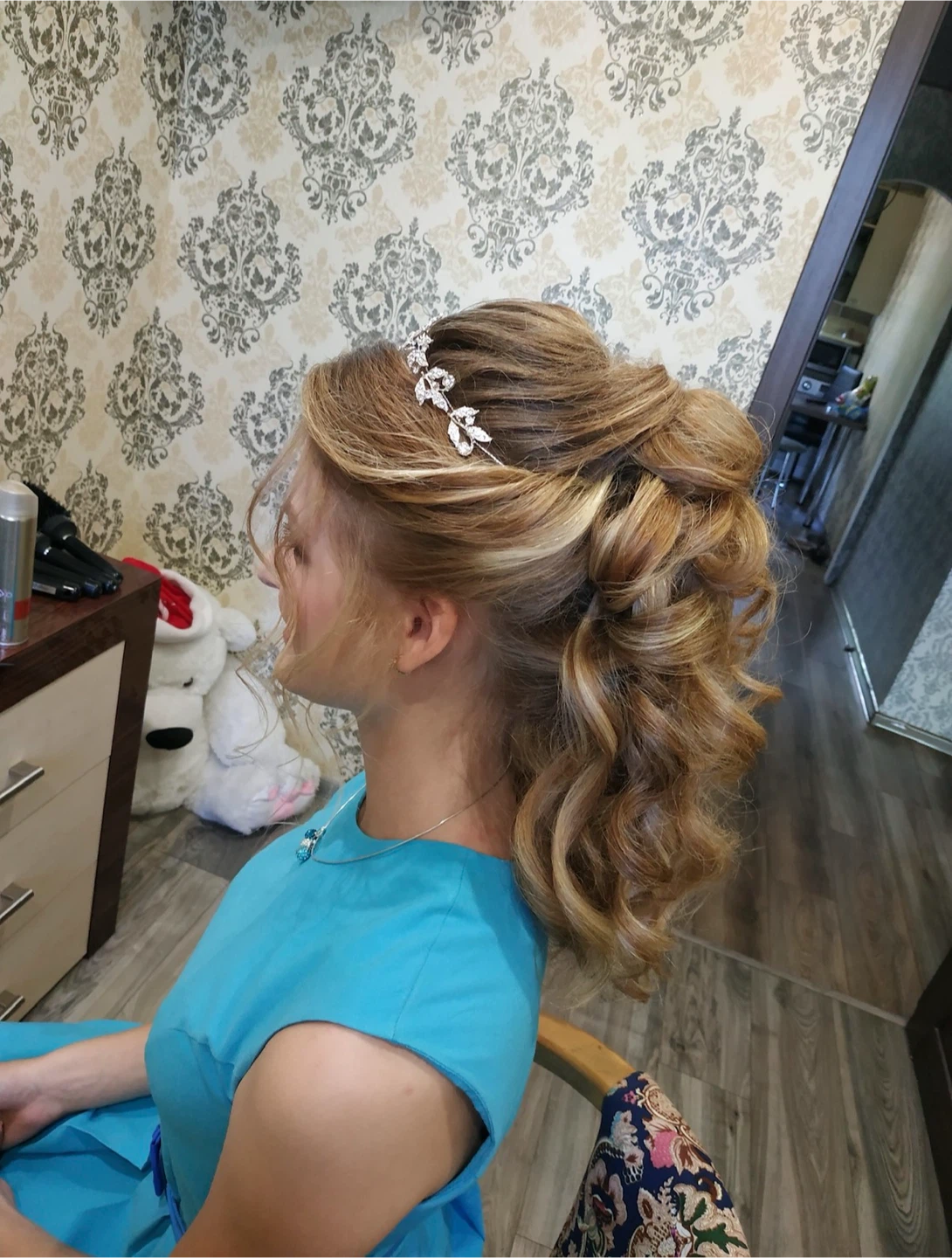 Rhinestone Hair Vine Tiara - photo 4