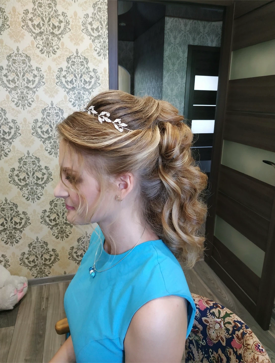 Rhinestone Hair Vine Tiara - photo 5