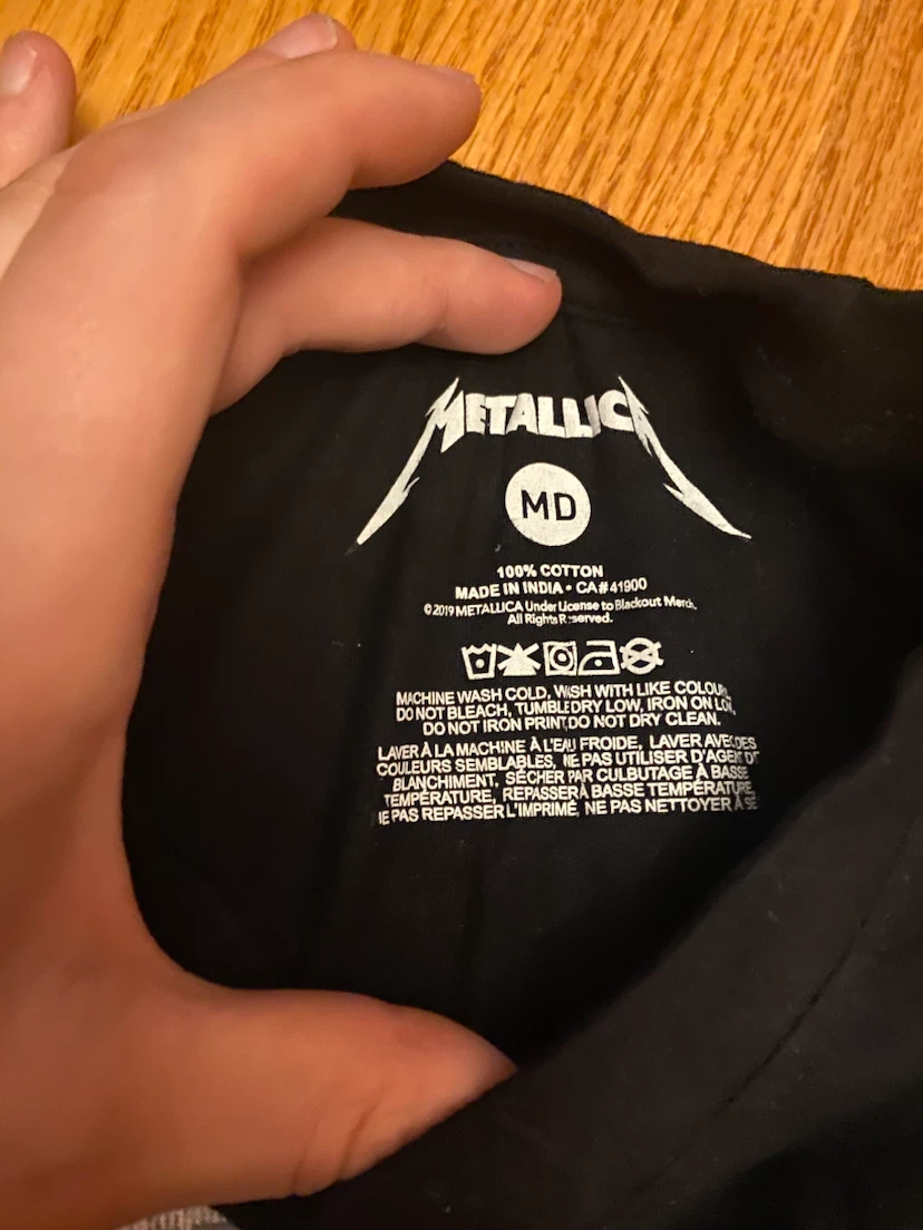 Metallica Ride the Lightning T-Shirt - photo 4