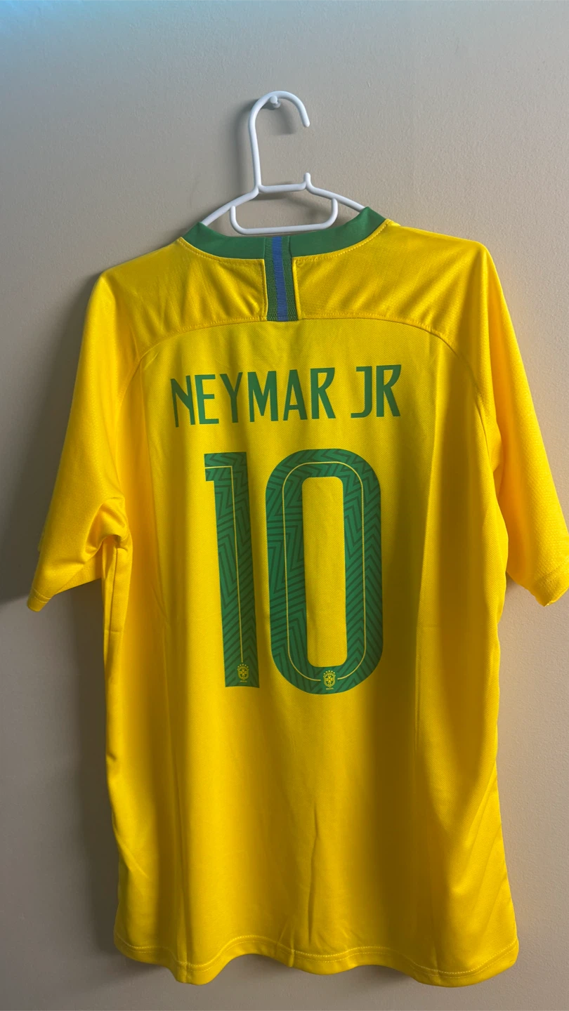 Brazil Neymar Jr. #10 Soccer Jersey - photo 2