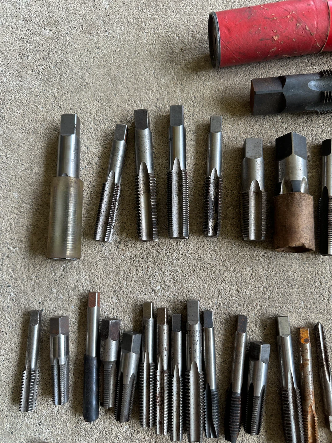 110 pcs Assortment of Threaded Taps - photo 2