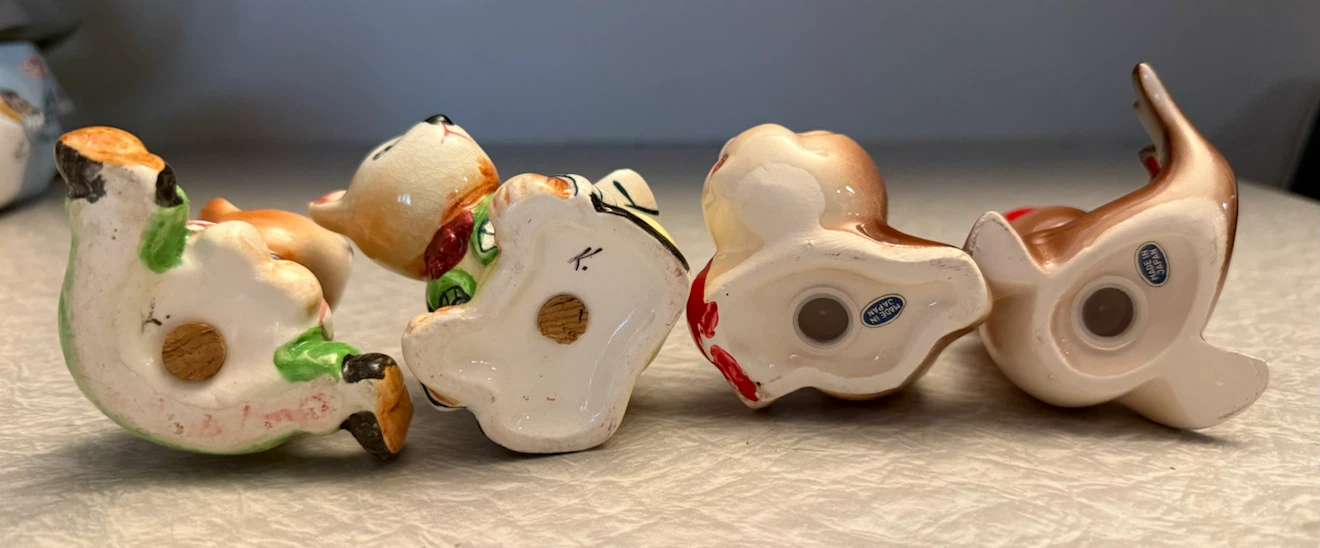 Circus Bears and Seals Salt and Pepper Set - photo 4