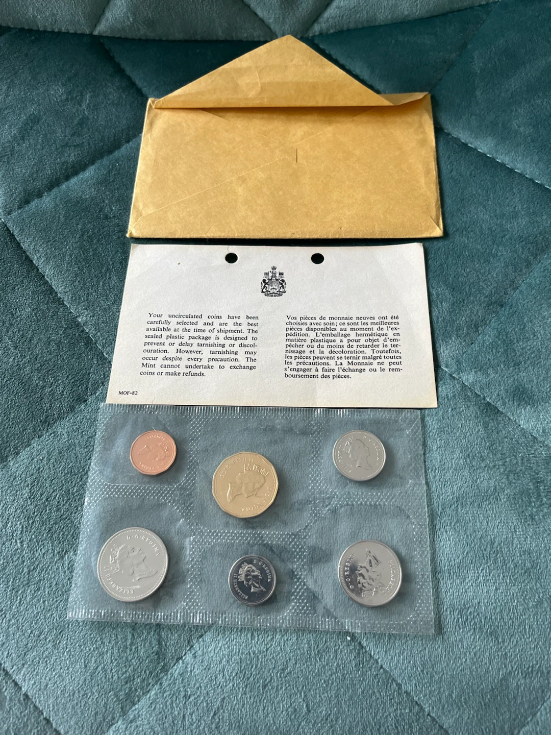 1993 Canadian Uncirculated Coin Set - photo 4