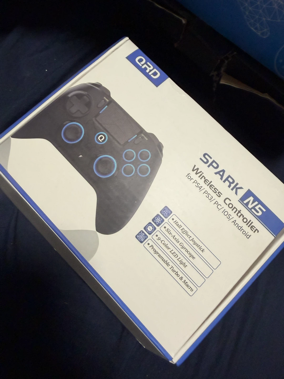 QRD SPARK N5 Wireless Controller for PS4/PS3/PC/iOS/Android