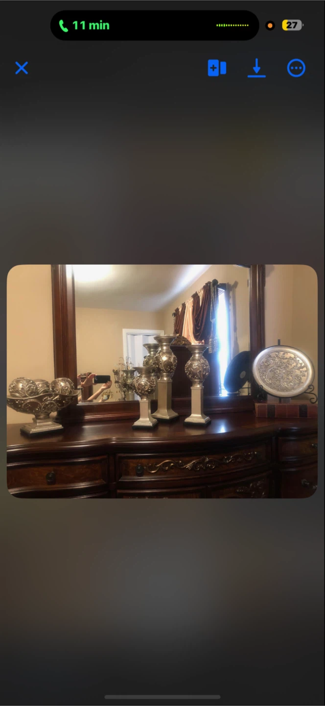 Decorative Vases and Orb Set