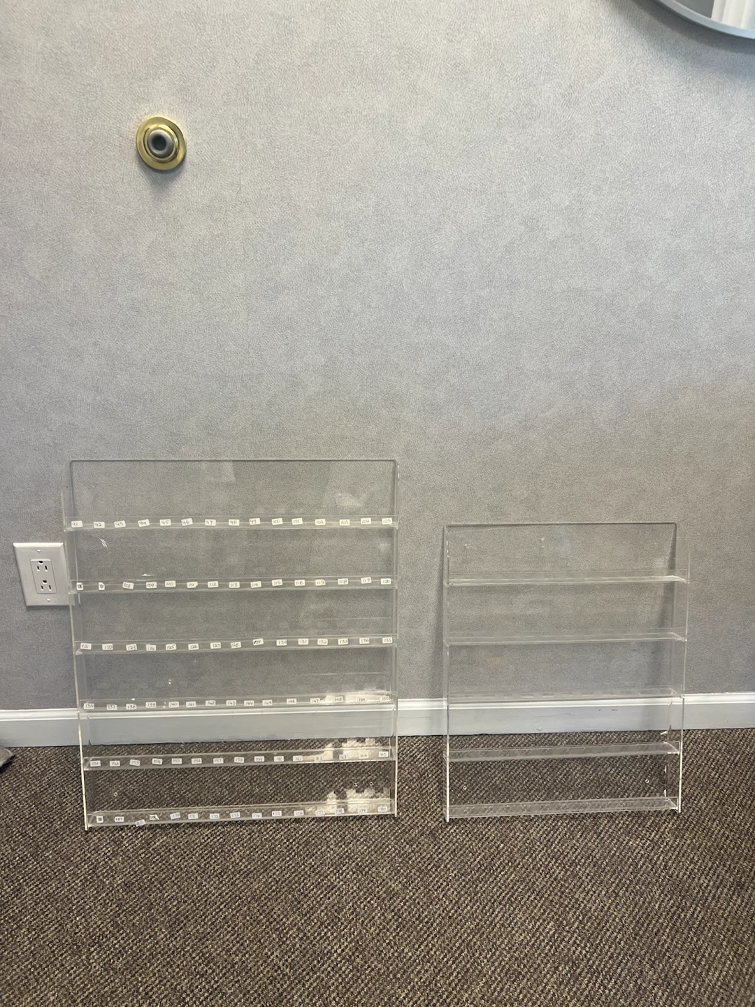 Acrylic Polish Shelves