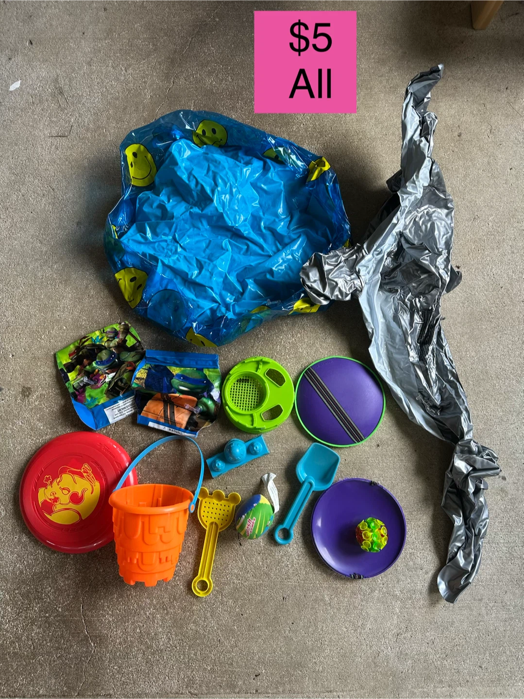 Assorted Beach and Pool Toys